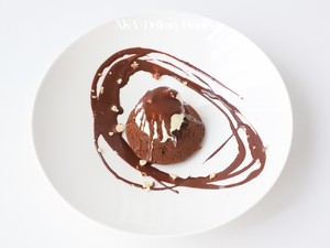 [Crispy Vanilla Ice Cream with Lava Chocolate Cake] The practice step 31