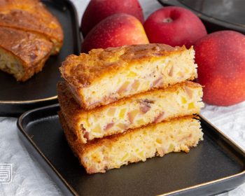 It's so delicious and simple to explode--[Apple Pie Cake] ] method