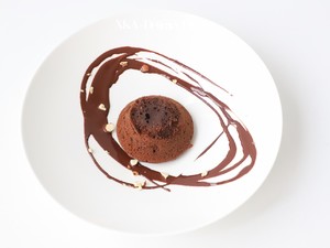 [Crispy Vanilla Ice Cream with Lava Chocolate Cake] The practice step 29