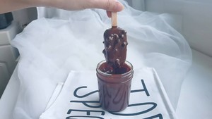 Raspberry Flow Chocolate Ice Cream | Homemade Dream Dragon Step 20