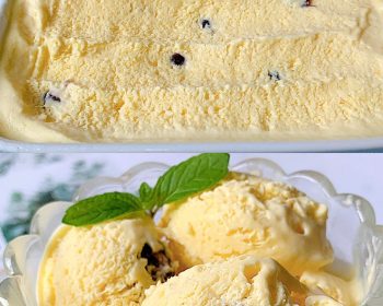 How to make mango yogurt ice cream without stirring ~ without egg yolk