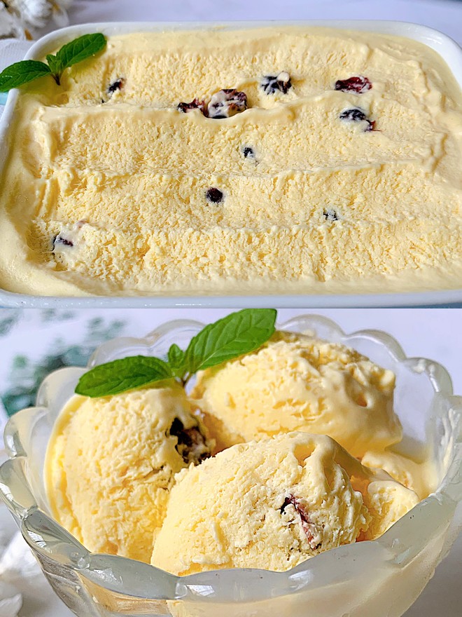 How to make mango yogurt ice cream without stirring ~ without egg yolk 