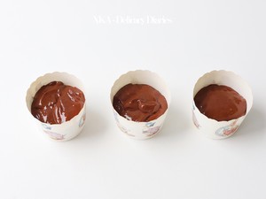 [Crispy Vanilla Ice Cream with Lava Pop Chocolate Cake] The practice step 19