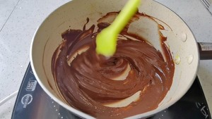 Raspberry Flow Chocolate Ice Cream | Homemade Menglong Step 11