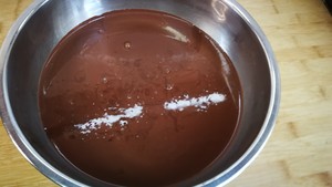 Sweet and sweet - dark chocolate ice cream recipe step 6 