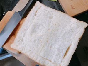The same style of bread temptation - thick toast practice step 1