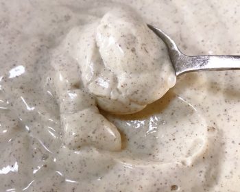 [Low-fat and low-carb] Ice cream that can be eaten in a bowl