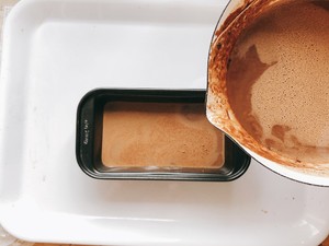 "Mellow and rich" low-calorie and cream-free chocolate ice cream, step 7 without ice residue