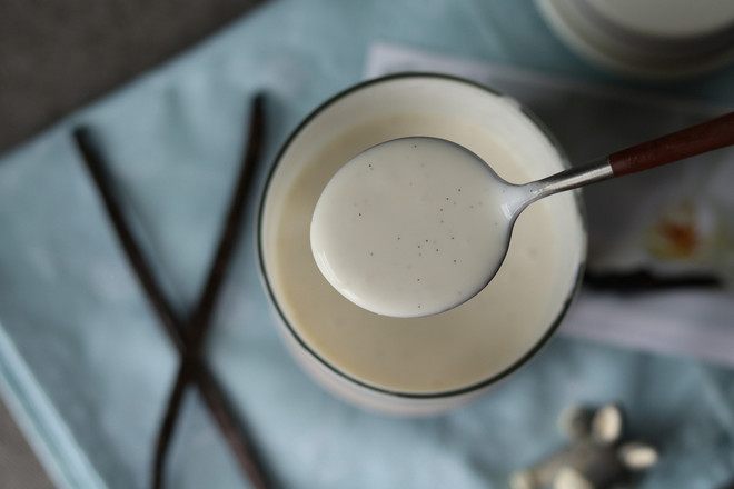 The practice of vanilla yogurt [Beiding Oven Recipe]