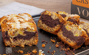 Crunchy taste--【Chocolate Banana Pound Cake】Recipe 10