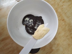 Oreo ice cream (no cream) practice step 10