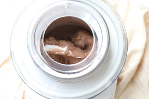 Belgian chocolate ice cream [ice cream machine version] practice step 12