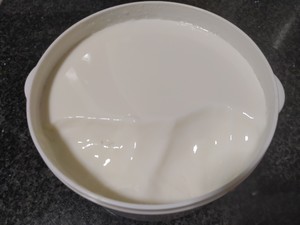[Summer dessert] Homemade yogurt / yogurt fishing / yogurt popsicles / yogurt ice cream (meter cup version) practice step 9