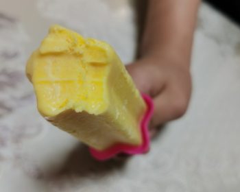 The practice of mango ice cream without ice slag
